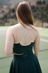 Tennis Top | Forest Green